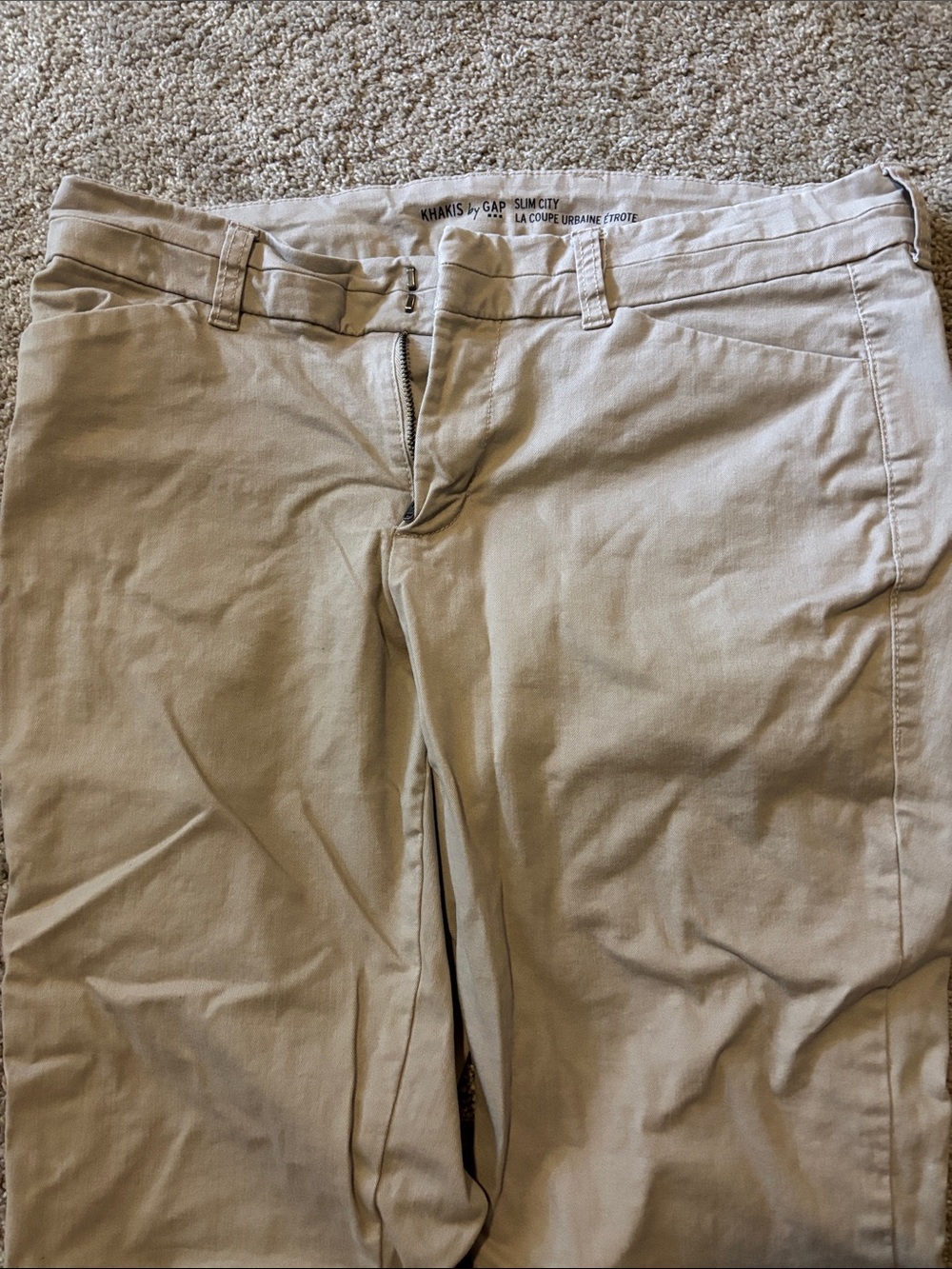 GAP Slim Chino Pants in Tan